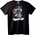 NOONEBRAND Тениска Stitch Коледен елен - M, Black