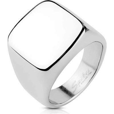 Steel Edge pánsky oceľový pečatný prsteň 6576S