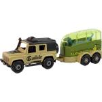 LEAN Toys Детска играчка Lean Toys - Джип с ремарке и динозавър (12957)