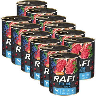 RAFI Рафі Възрастен GF Пате с Агнешко 12 x 800 г