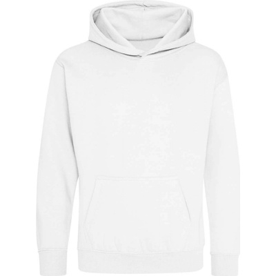 Just Hoods dětská mikina s klokankou Skipi arktická bílá