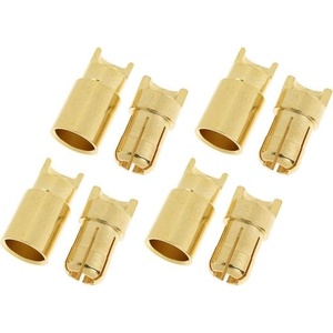 Revtec Позлатен конектор 6.0mm (4 двойки)