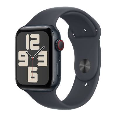 Apple Watch SE 2024 GPS Cellular 40mm temně inkoustová - sportovní řemínek M/L