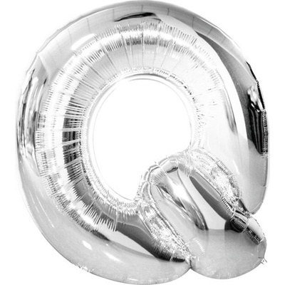 SMARTBALLOONS Balón fóliový písmeno 'Q' 102 cm