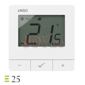 ENGO ZigBee смарт термостат ENGO E25-BATW