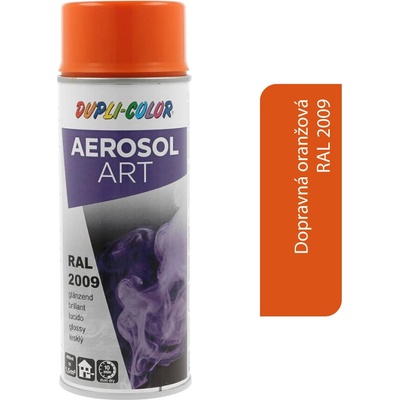 Dupli color Aerosol-Art rýchloschnúci akrylát v spreji - RAL 2009 - Oranžová dopravná - 400 ml