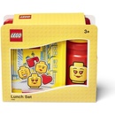 Boxy na desiatu LEGO® Iconic Girl desiatový set fľašu a box žltá červená