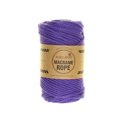 Rope 4mm - 606 fialová