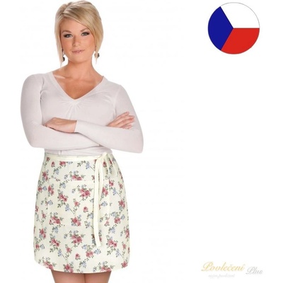 Bellatex zástěra Dita do pasu pnoucí růžička