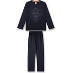 Sanetta Детско ежедневно термо бельо Sanetta Kid's Pyjama Long Everyday base layer - Dark Navy - размер 128 (EU) (714-2048-0111)