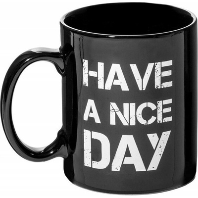 4-teiling Hrnček Have a nice day Čierna 330 ml