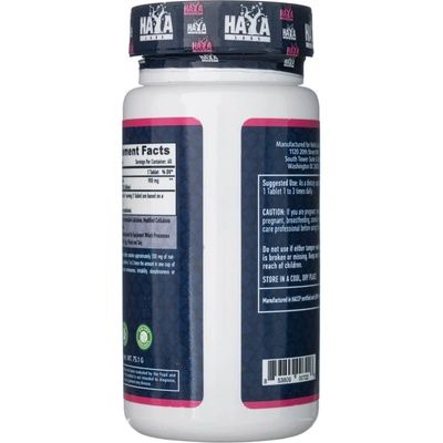 Haya Labs Guarana 900 mg 60 tabliet