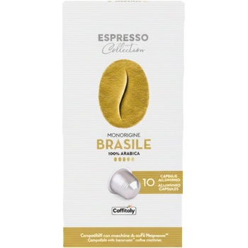 Image 1 of Caffitaly Кафе капсули Caffitaly Espresso Brasile съвместими с Nespresso, 10бр
