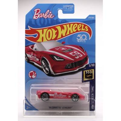 Mattel Hot Wheels '14 Corvette Stingray Barbie 1:64