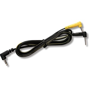 Dungeon Lab 2.5mm Dual-Pole Plug to Dual 2mm Angled Pin Electrode Cable