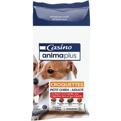 Animaplus Adult s hovězím masem drůbežím masem a zeleninou 2 kg