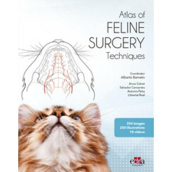 Image 1 of Atlas of feline surgery techniques | Alberto Barneto, Anna Calvet, Salvador Cervantes, Antonio Pena, Llibertat Real