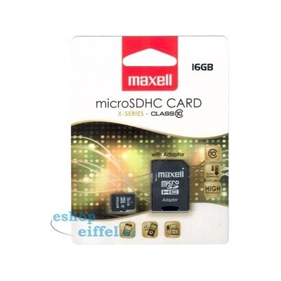 Maxell microSDHC 16 GB CL10 854717