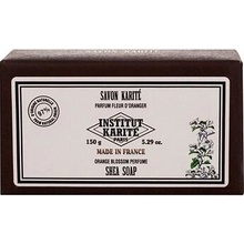 Institut Karité Shea Soap Orange Blossom hydratační a vyživující tuhé mýdlo s vůní pomerančových květů 150 g