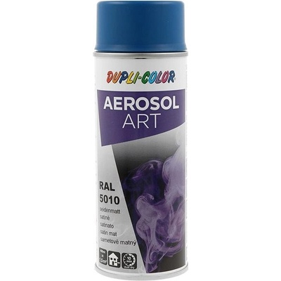 Dupli Color ART RAL 5010 horcová modrá polomatná farba v spreji 400 ml