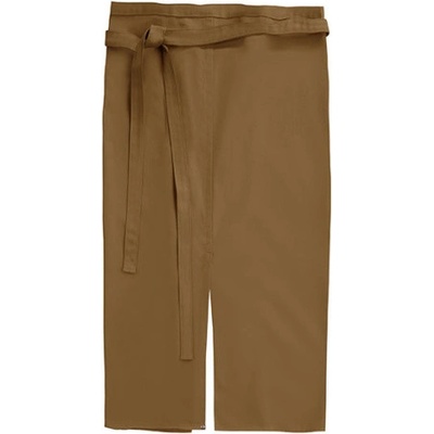 Workwear Milano Dlouhá pracovní zástěra 00111-01 Caramel