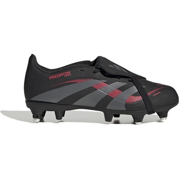 Image 1 of Adidas Детски футболни бутонки Adidas Predator League Fold-Over Tongue Childrens Soft Ground Football Boots - Black/Grey
