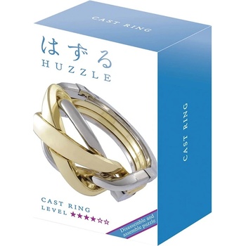 Hanayama Метален логически пъзел Hanayama - Cast Puzzle Ring Huzzle (515051)