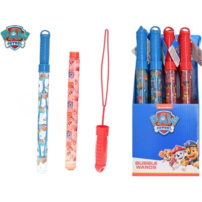 Paw Patrol bublifuk trubice 37cm 118ml Barvy: červená