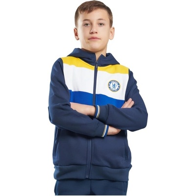 Dětská mikina Chelsea tmavě modrá-bílá