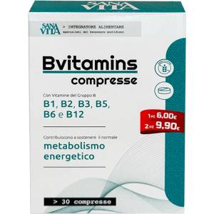 Paladin Pharma Витамини В-Комплекс SanaVita, 30 таблетки (550765 (50021) PP)