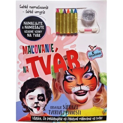 Sada na maľovanie na tvár pre chlapcov