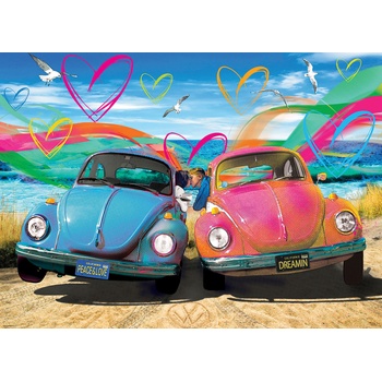 Image 1 of EUROGRAPHICS - Puzzle Beetle Love - 1 000 piese
