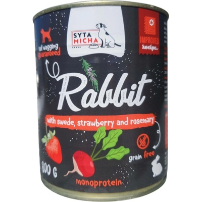 Syta Micha s citlivým žalúdkom hypoalergénne Zajac 800 g