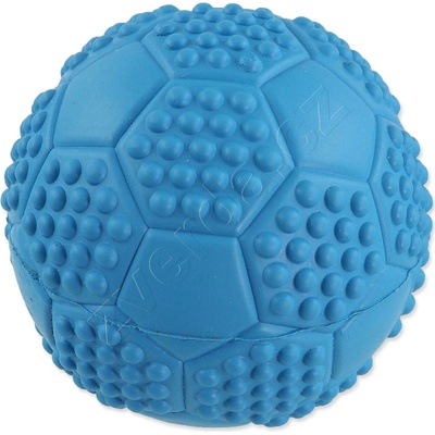 Dog Fantasy míček fotbal s bodlinami pískací 7 cm