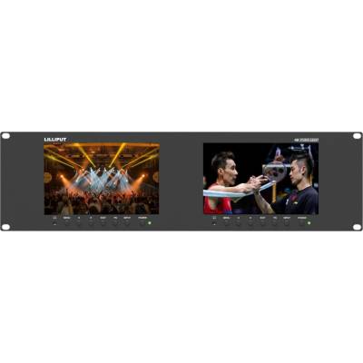 Lilliput RM-7029S Dual 7" Rackmount Monitors with 3G-SDI & HDMI