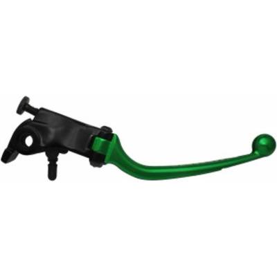 ACCOSSATO Adjustable folding lever ACCOSSATO LV013 in aluminium for original brake master cylinders zelená