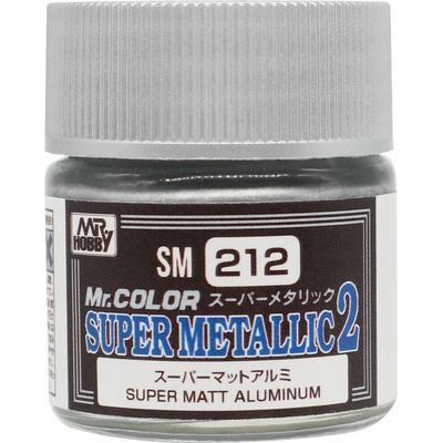 GSI/Gunze Mr. Color Super Metallic Colors II Super Matt Aluminum 10 ml