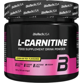 BioTechUSA L-Carnitine Drink Powder [150 грама] Студен чай Лимон