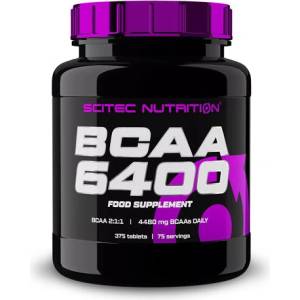 Scitec Nutrition Bcaa 6400 / 375 таблетки