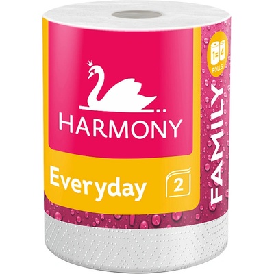 Harmony Family Everyday papírové útěrky 2vrstvé 44 m 1 role – Zbozi.Blesk.cz