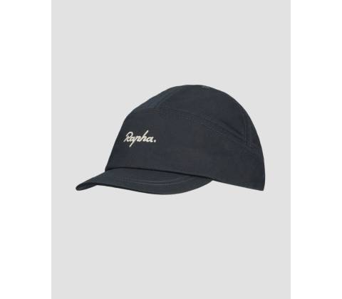 Rapha Logo Cap BLACK/WHITE