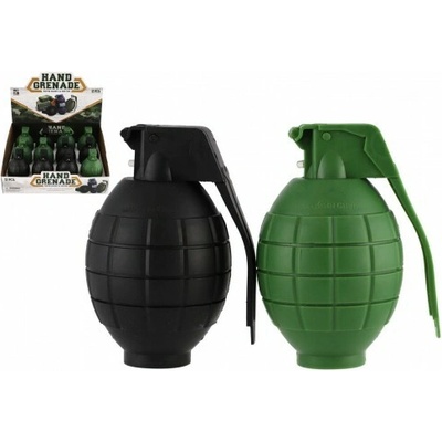 Teddies Granát ručný plast 10cm na batérie so zvukom so svetlom