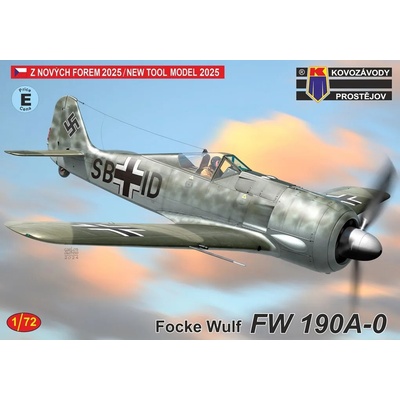 Focke-Wulf Fw 190A-0 3x camo Kovozávody Prostějov 1:72
