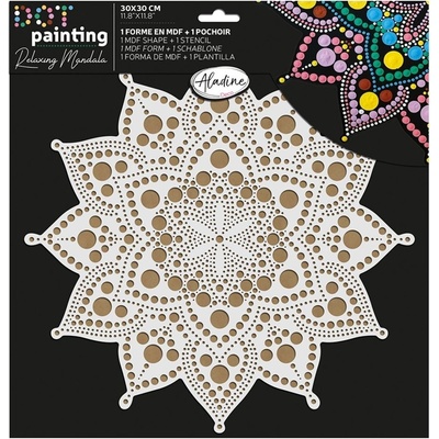 Aladine Sada na tečkování 30 cm Mandala 2 – Zboží Dáma