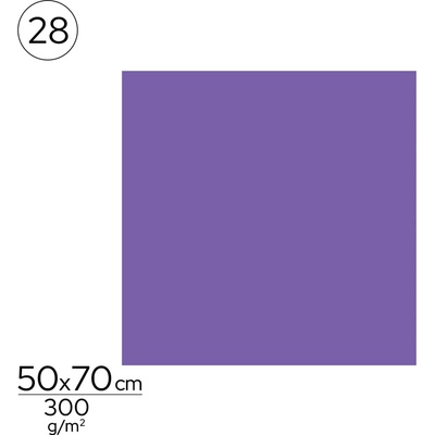 Folia papír barevný 50 x 70cm fialový 661458