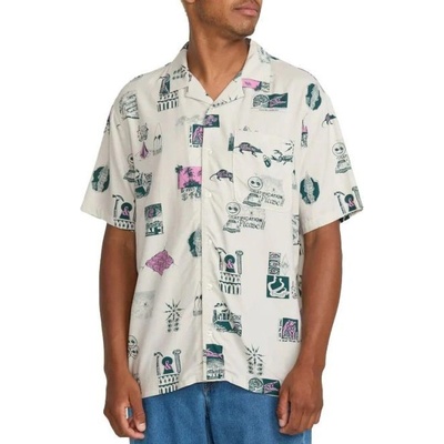Volcom Miststone košile krátký rukáv stone