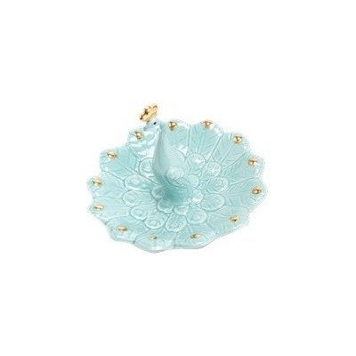 Amadeus Dětská miska s držákem na šperky Páv tyrkysový