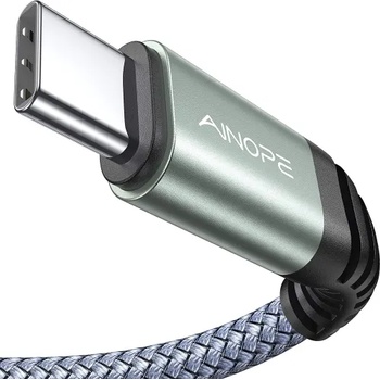 UGREEN Ainope usb c към usb c кабел, Кабел за бързо зареждане найлонова оплетка -100 см