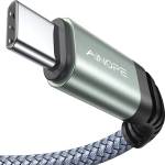 UGREEN Ainope usb c към usb c кабел, Кабел за бързо зареждане найлонова о летка -100 см