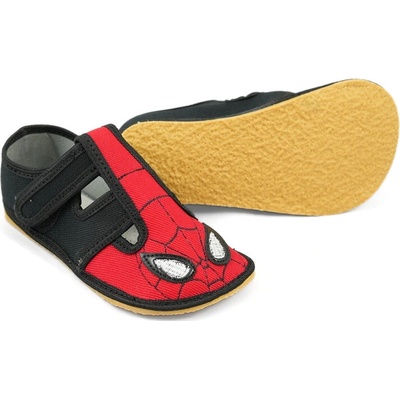 Detské Barefoot papuče Crave Spider Red